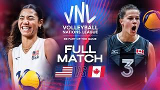 USA  Vs. Canada  | 2024 VNL - Full Match | Week 2