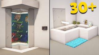 30+ Minecraft Bathroom Build Hacks & Designs!