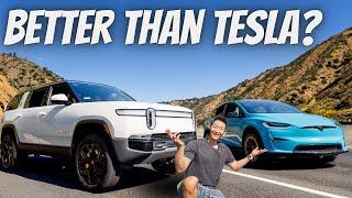 Tesla Model X or Rivian R1S | Which is the ULTIMATE Family Electric SUV?