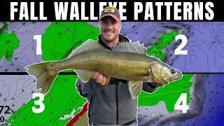 Fall Walleye Patterns for ANY Lake (Locations + Presentations)