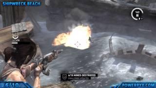 Tomb Raider - Mine Sweeper Challenge Collectibles (All Mine Locations)