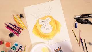 Watercolors Gorilla Glue Time-laps By Giulia Broggini ft. SensorySeeds