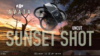 DJI AVATA SUNSET SHOT FOOTAGE [2.7K] - UNCUT M MODE FPV || ACTIVEFPV