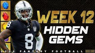 Week 12 Hidden Gems Q&A - 2024 Fantasy Football