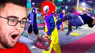 Reacting to CIRCUS CLOWNS vs PARKOUR!!