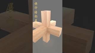 Monolithic structure displays the carpenter's craft that has been passed down for thousands of y