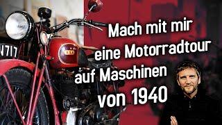 Eine Tour mit Freunden auf Motorrädern von 1940 - Mit der BSA durch die Uckermark.