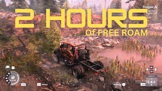 2 Hours of Ultimate Off-Road Adventure! | Free Roam Madness | Expeditions: A MudRunner Game