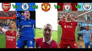 arsenal, Chelsea man united, Liverpool or man city song ️ #football #trending #edit