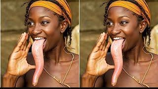 Her TONGUE WON'T STOP GROWING Because #Africantale #Tales #Africanfolklores #Folks