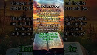 Motivational Prayer #youraisemeup #anthemlights #motivation #prayer #shorts