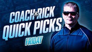 Quick Picks w/ Coach Rick Bowe 10/4/24 NCAAF Free Picks, NCAAF Predictions