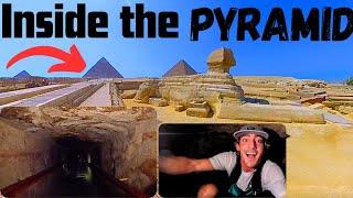 I was Inside The GREAT PYRAMID!!