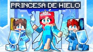 Me convierto en una PRINCESA DE HIELO en MINECRAFT! ️