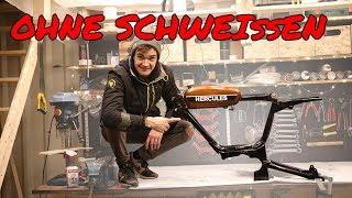 Build your own frame for a coffee racer moped | Moped Wednesday E.03