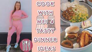 Cook with me! | weekly food shop & 4 dinner ideas!