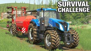 WORKING OUR NEW LAND  - Survival Challenge No Mans Land FS19 Ep 103