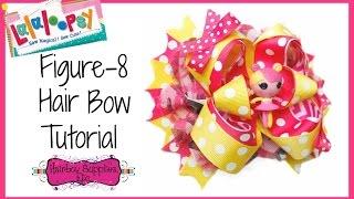 How to Make a Figure-8 Hair Bow - Lalaloopsy Hair Bow - Hairbow Supplies, Etc.