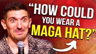 KAREN LOSES IT ON TRUMP HAT | Andrew Schulz | FULL CLIP