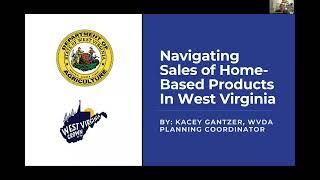 Labeling and Sales Guidance at WV Farmers Markets- Kacey Gantzer