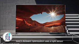 Sony Europe - What is Ambient Optimization? || available on the ZH8, A9, A8 and XH95 Sony TV models.