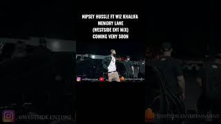 Nipsey Hussle Ft - Wiz Khalifa - Memory Lane (Westside Ent Mix) #nipsey #wizkhalifa #youtube #remix