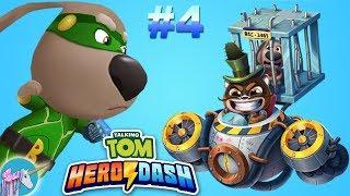 Talking Tom Hero Dash Ben's Bodyguard Stage 4 full gameplay