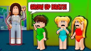 Roblox | Daycare Kids Have To Grow Up In Brookhaven!