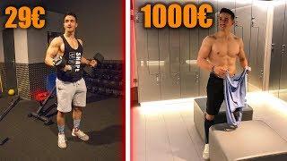 SALLE DE SPORT 29€ VS 1000€ !!