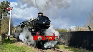 4079 Pendennis Castle return to steam- Didcot 2/4/22