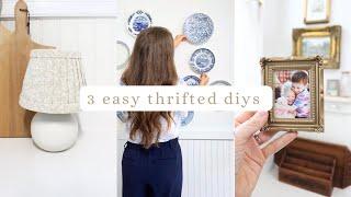 3 Simple Diy Kitchen Decor Ideas From Thrift Store Finds! | 3 easy thrift flips