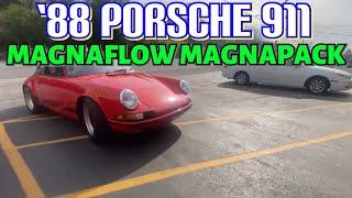 1988 Porsche 911 DUAL EXHAUST w/ MAGNAFLOW MAGNAPACK!