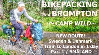 Had my Brompton with me, so why not ride it home - 700km Sweden & Denmark, train to London in 1 day