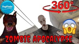 360 video || Zombie Apocalypse Episode 3 || Horror Animation VR