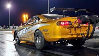 3000 HP SUPRA GOES INSANE! Toyota Supra MK4 2JZ Drag Race Compilation