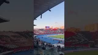 Wydad Casablanca fans crazy pyro show vs AS FAR Rabat