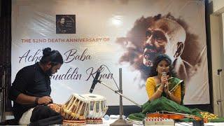 Raag Purvi part 2. KEEONA MANDAL (violin), MAINAK BISWAS (tabla)