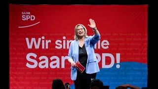 SPD holt bei Wahl im Saarland absolute Mehrheit