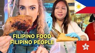 These kind Filipino People️ serve Philippines Street Food in Hong Kong! 