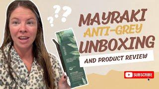 Mayraki Anti Grey Unboxing and Product Review #hair #haircare #antigrey #greyhair #shorts