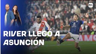 RIVER LLEGÓ AL HOTEL DE ASUNCIÓN PARA JUGAR CONTRA TALLERES