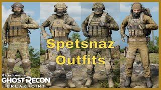 Russian Spetsnaz Outfit Guide / Showcase (16 Outfits With Timestamps) | Ghost Recon Breakpoint