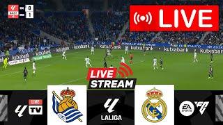 [LIVE] Real Sociedad vs Real Madrid | LaLiga 2024 | Full Match Today Streaming