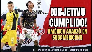  #EnVivo  ¡OBJETIVO CUMPLIDO¡ AMÉRICA AVANZÓ EN SUDAMERICANA.