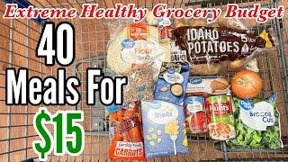 Dirt Cheap EASY Healthy Family Dinners | Emergency Grocery Budget-Friendly Meal Plan | Julia Pacheco