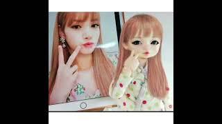 LISAv/s BARBIE#blackpink #shorts #lisa #viral #barbie #dolls
