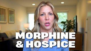 Using Morphine vs Not Using Morphine in Hospice