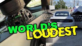 World's LOUDEST Ford Mustang Powered By Deaf Bonce