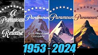 Evolution of Paramount logo | 1953-2024