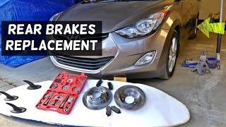 HOW TO REPLACE REAR BRAKE PADS AND ROTORS